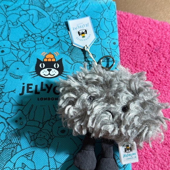 Jellycat Accessories - JellyCat storm cloud bag charm